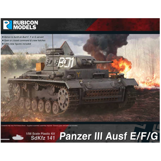 Rubicon Models - Panzer III Ausf E/F/G